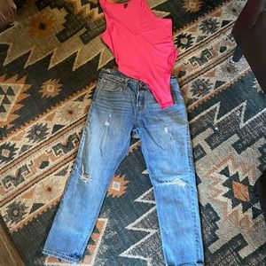 Levi’s 501 with bodysuit Good Condition!!!